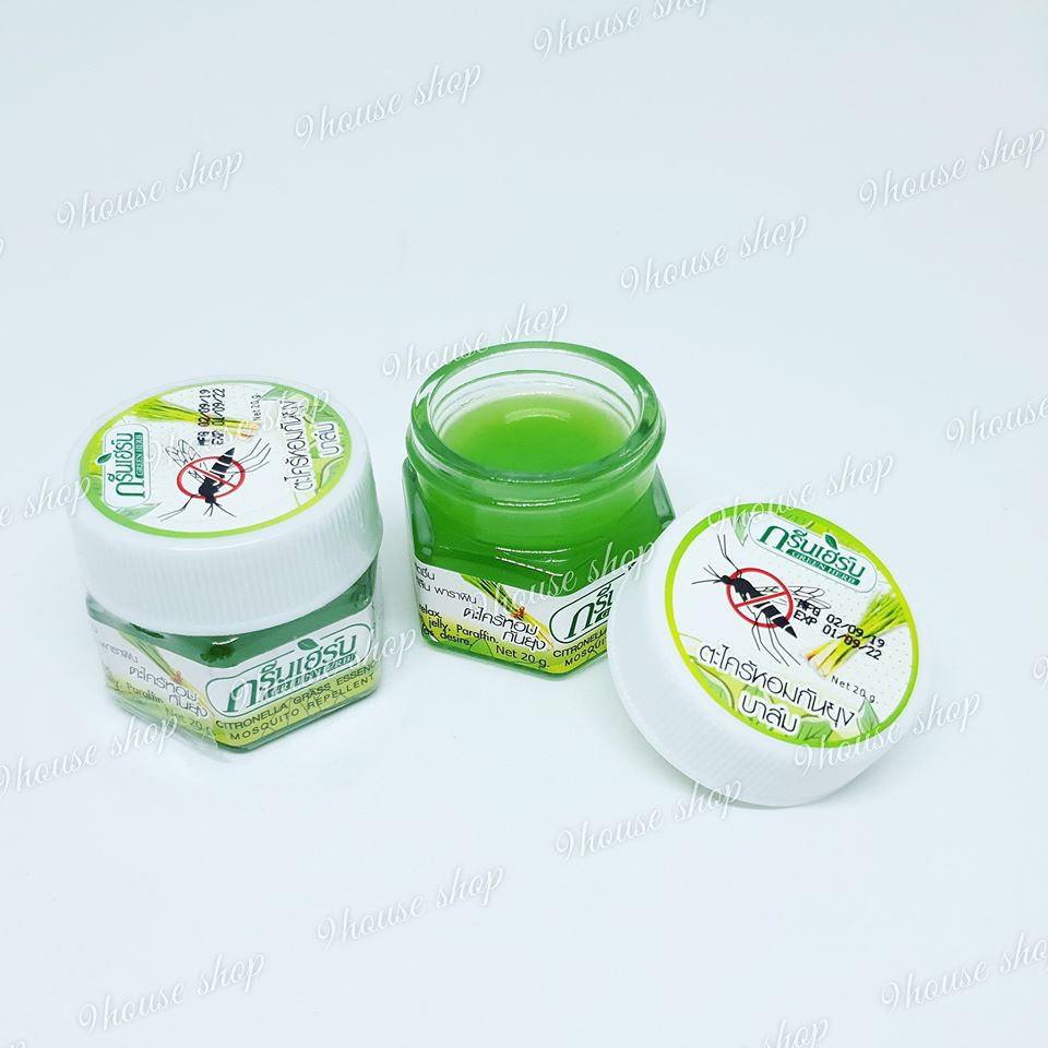 01 Dầu Cù Là Sả Relax &amp; Chống Côn Trùng 20gram Thái Lan