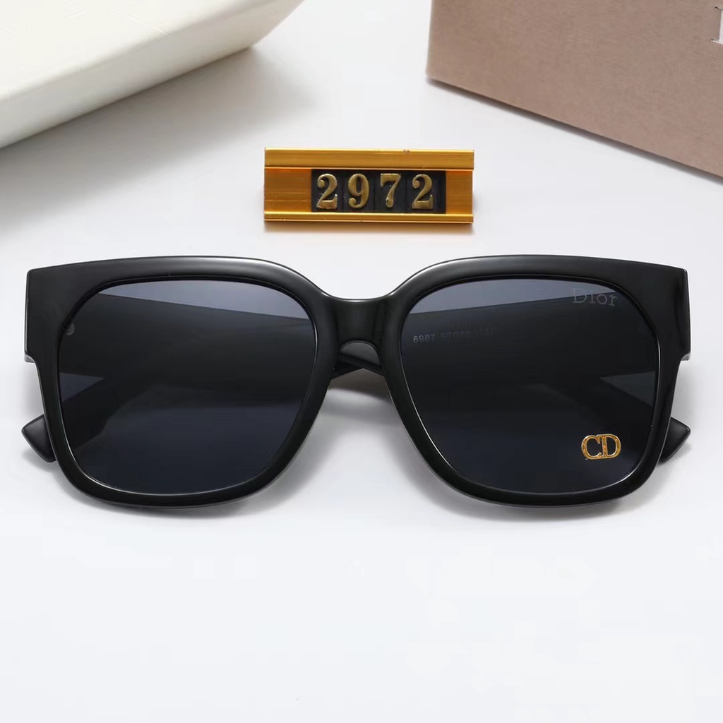 Kính Mát Vuông Chống Tia uv400 Hiệu Dior Phong Cách Cổ Điển Thời Trang Cho Nam Và Nữ