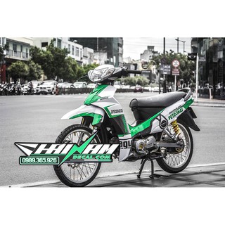 Tem Trùm Sirius Xanh Trắng Petronas