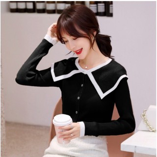 Áo len mỏng tay dài