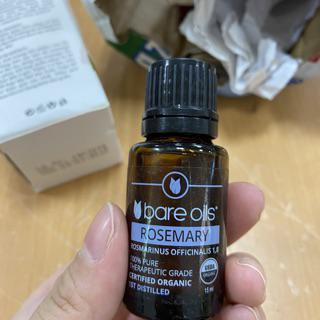 [MADE IN USA] Tinh dầu Hương Thảo - Rosemary Essential Oil (Tinh dầu hữu cơ Bare Oils - USDA Organic) 15ml