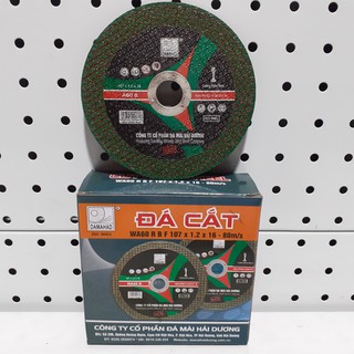 Đá cắt sắt 107mm Hải Dương xanh mỏng