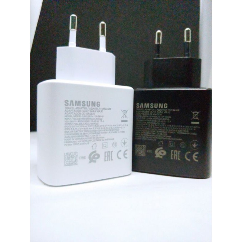 Samsung Sạc SIÊU NHANH ( Superfast Charge 45W) hỗ trợ NOTE 10 ( Chưa gồm cáp 5A)