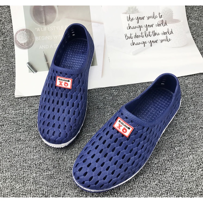 { XẢ HÀNG LẺ SIZE }Giày nhựa nam thoáng khí