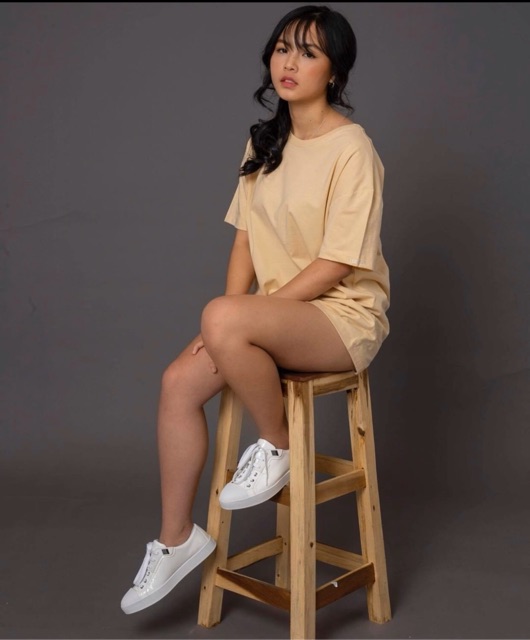 Áo thun trơn tay lỡ nam nữ MAYLANSTORE