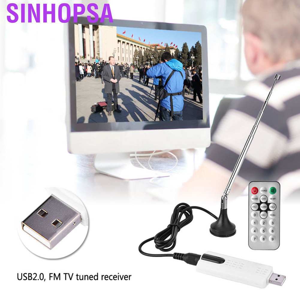 Bộ Thu Sóng Truyền Hình Kỹ Thuật Số Sinhopsa Usb 2.0 Dvb-T2 Dvb-T Dvb-C + Fm Dab Sdr Dành Cho Máy Tính