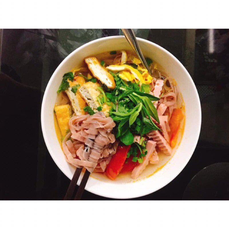 Combo mì bún phở gạo lứt đỏ 100% nguyên cám ăn kiêng, giảm cân Phương Nam (1kg)