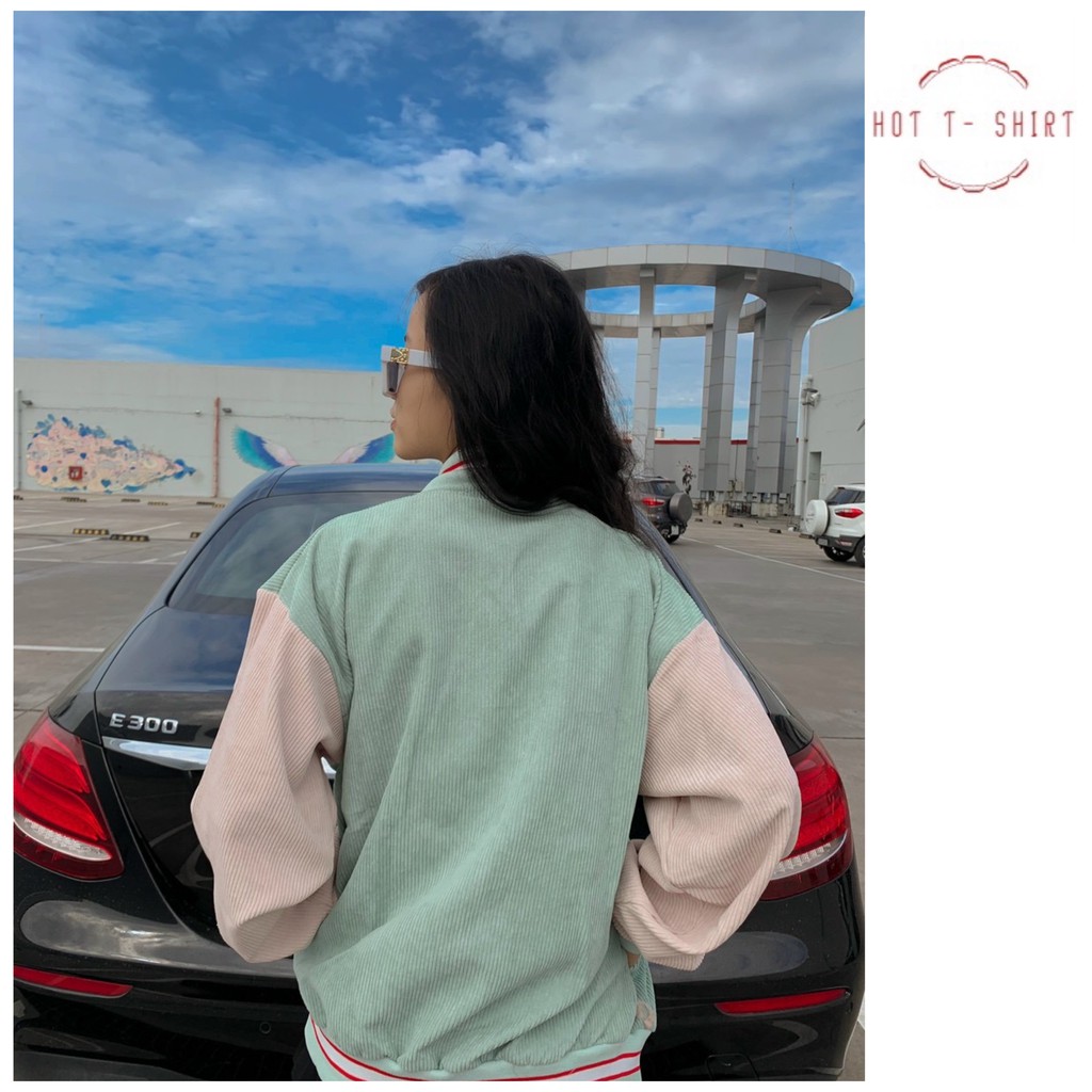 Áo Khoác Nhung Nam Nữ Unisex Cao Cấp Áo Khoác Bomber Cặp Đôi Form Rộng Hot T-Shirt | BigBuy360 - bigbuy360.vn