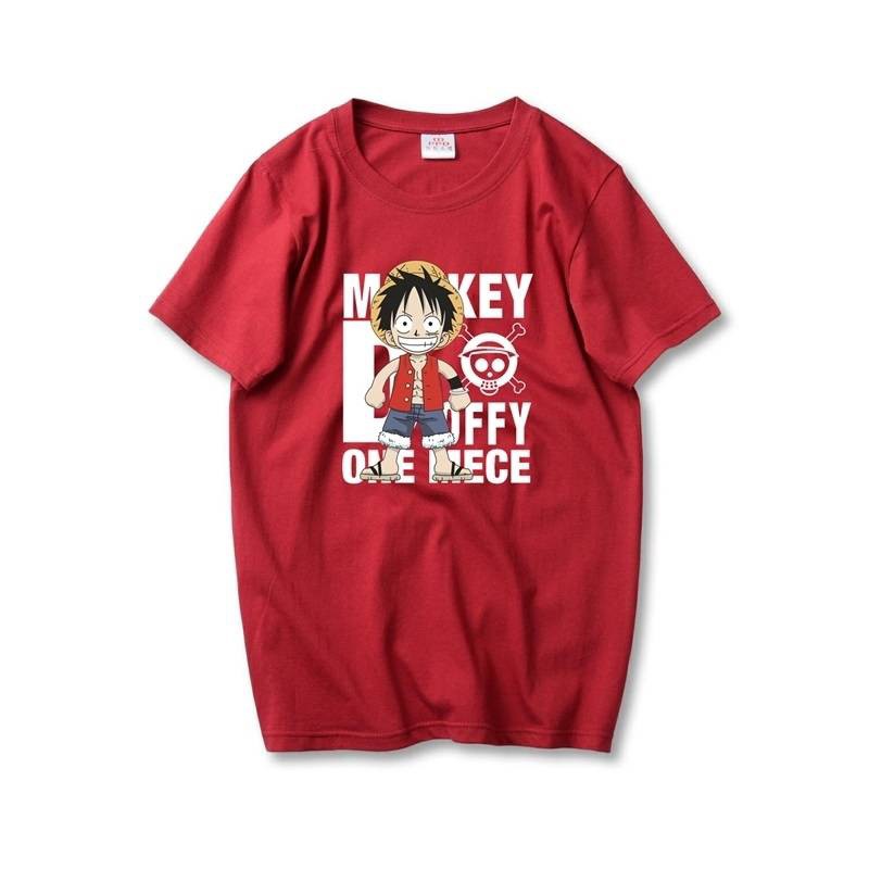 HOT- Áo thun ngắn tay in hình Anime One Piece - hàng độc quyền