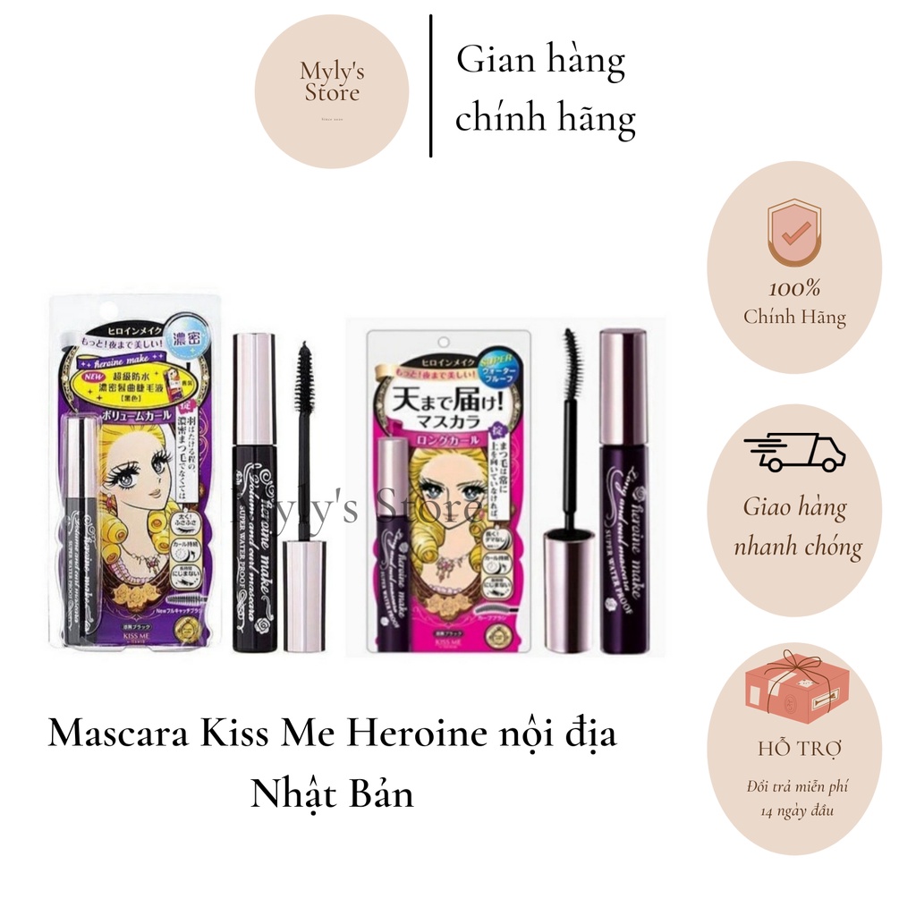 Mascara Kiss Me Heroine nội địa Nhật Bản - mylysstoredn