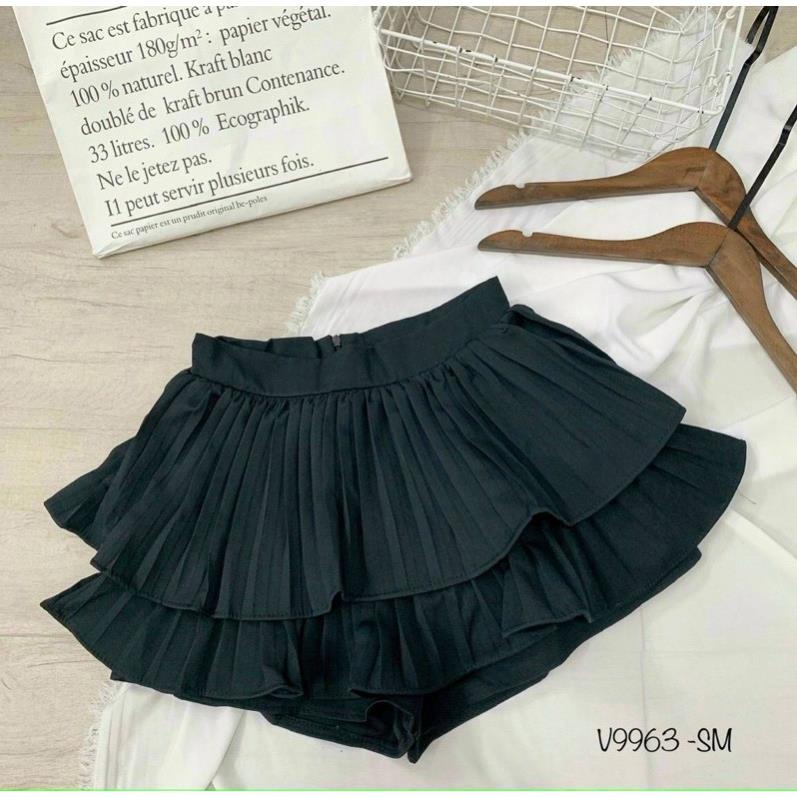 CHÂN VÁY DẬP NHỎ HAI TẦNG XOÈ XINH LẮM V5 [Hàng Siêu Cấp] | BigBuy360 - bigbuy360.vn