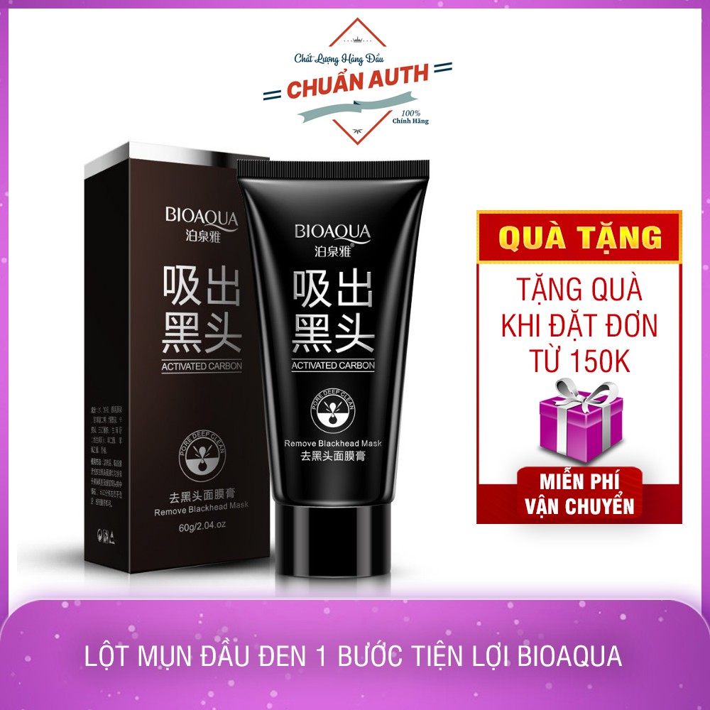 LỘT MỤN ĐẦU ĐEN TIỆN LỢI MỘT SẢN PHẨM CỦA BIOAQUA - MỸ PHẨM NỘI ĐỊA TRUNG