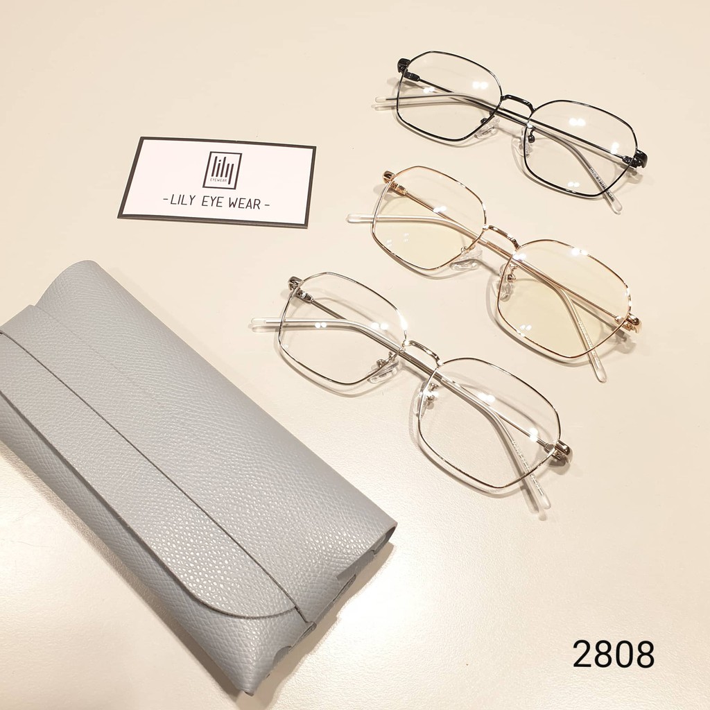 Gọng kính cận thời trang [Cắt kính mắt cận-loạn] Gọng kim loại 2808 | BigBuy360 - bigbuy360.vn