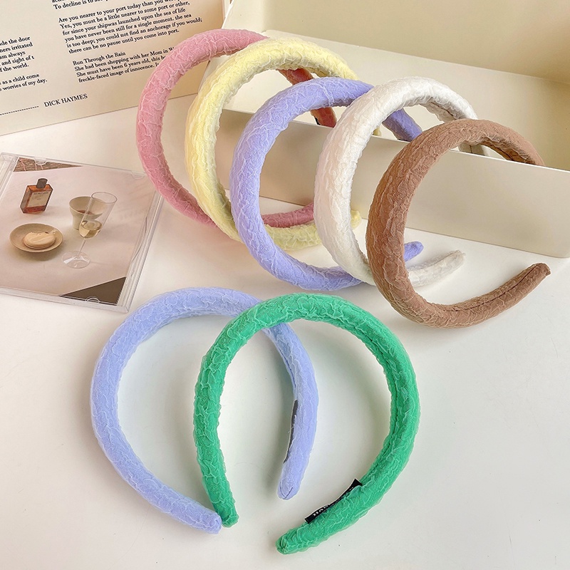 Băng Đô Cài Tóc Màu Kẹo Ngọt Thời Trang Cho Nữ