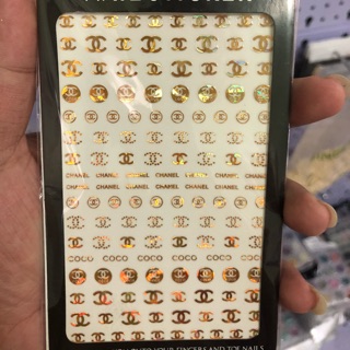 Đồ nails giá rẻ sticker số 16
