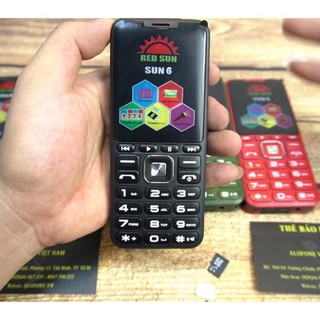 ĐIỆN THOẠI REDSUN 6, ki50  4 sim ( loa to, chữ to),pin 18000 mah tự động ghi âm cuộc gọi, giả giọng nói