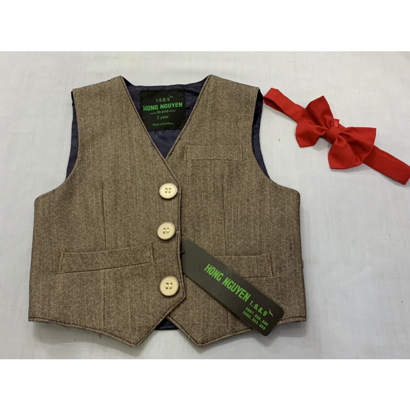 Áo gile cho bé trai ib tư vấn size