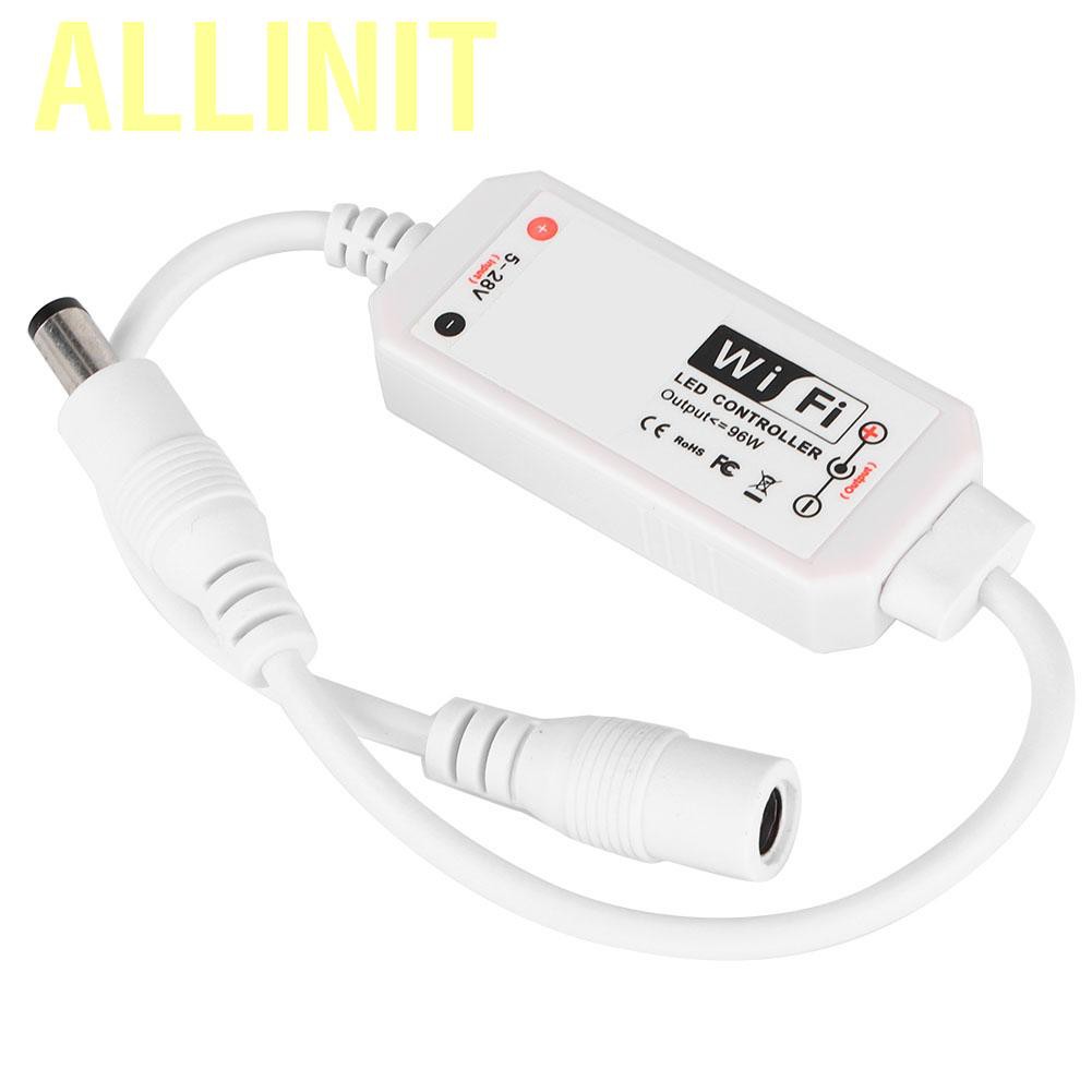 Allinit Wifi Controller Household LED Single Color Voice Music Remote Control Light Strip Dimmer