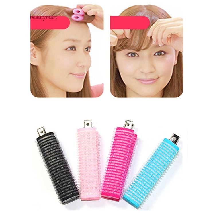 [Hàng mới về] Dụng cụ uốn tóc mái tự dính kích thước nhỏ mới lạ cho nữ