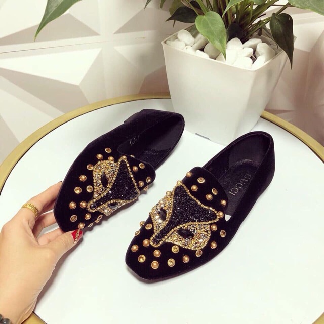 Giày moka hồ li đá cc fullbox