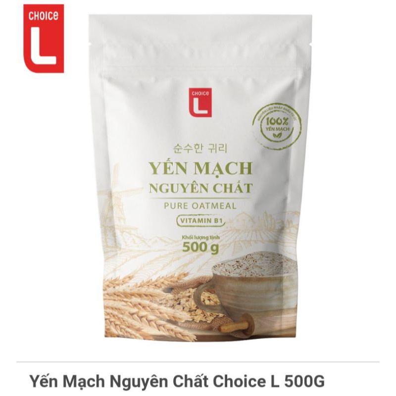 Yến Mạch Nguyên Chất Choice L 500g