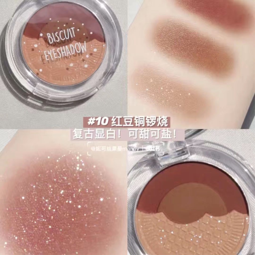 12.12⚡Bảng Phấn Mắt Ba Màu Chất Lì Lấp Lánh Chuyên Dụng Cho Trang Điểm VONGEE | BigBuy360 - bigbuy360.vn