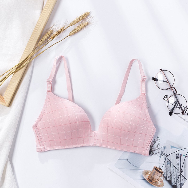 Áo ngực AOWEINISI mềm mại thiết kế đơn giản thoải mái thời trang dành cho nữ