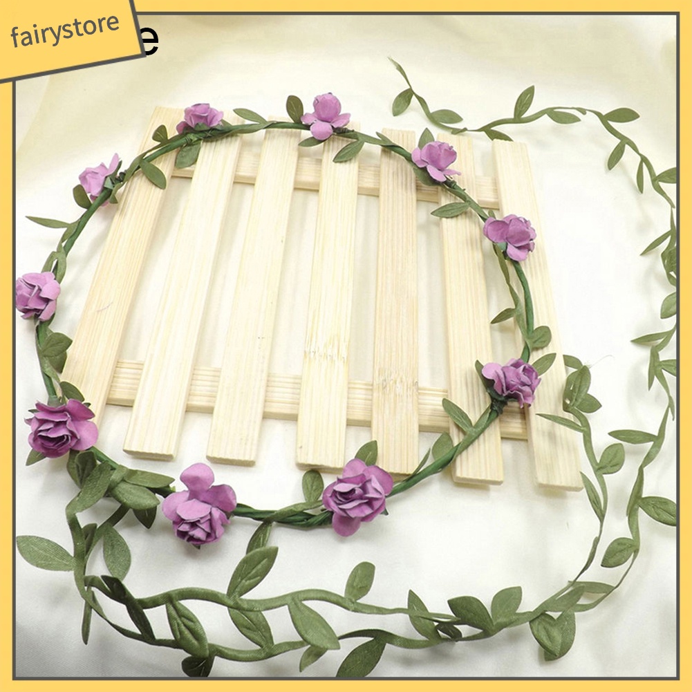 Vòng hoa phong cách boho thời trang dành cho cô dâu