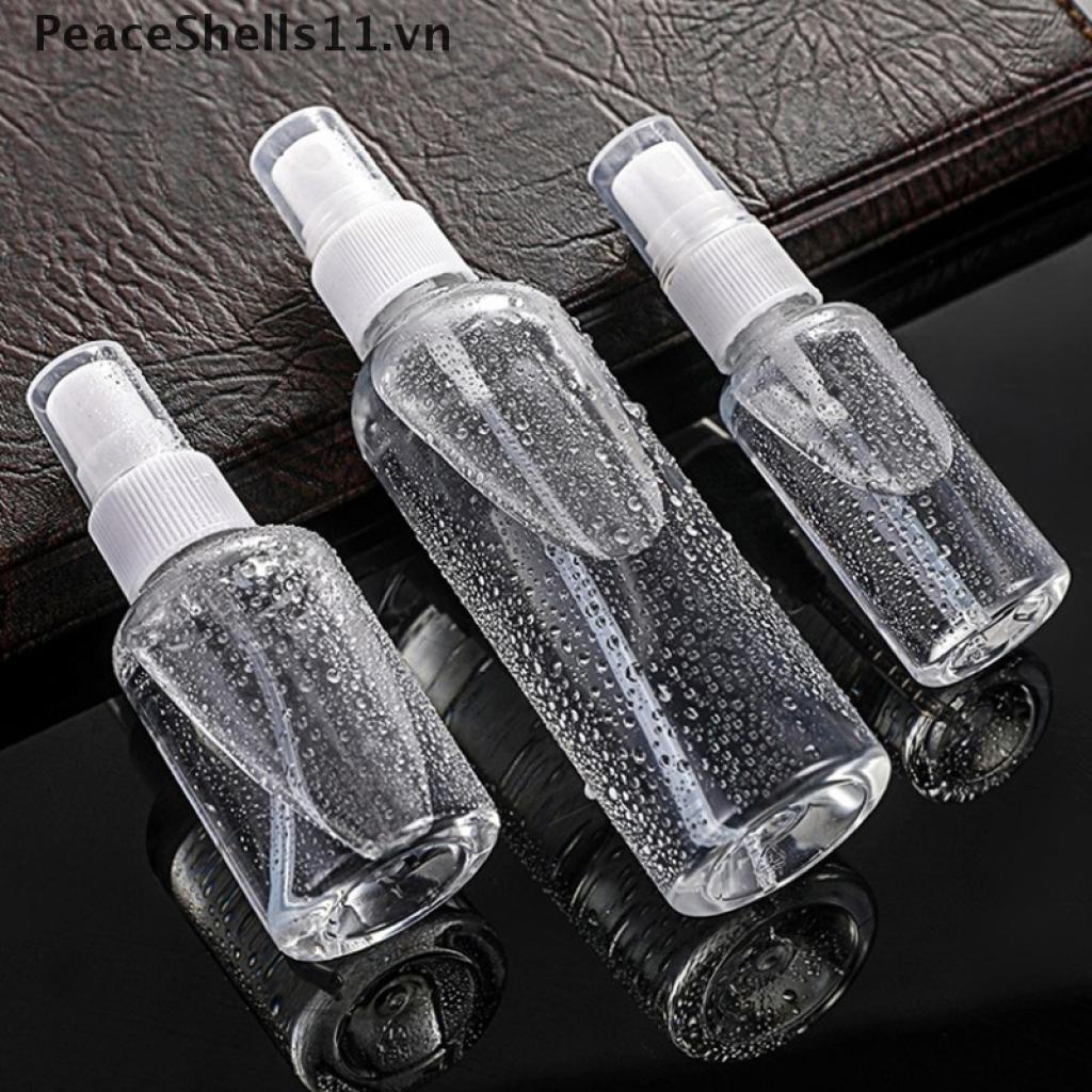 Bình Xịt Trong Suốt Dung Tích 30 / 50 / 100ml Tiện Dụng Mang Đi Du Lịch [PeaceShells11]
