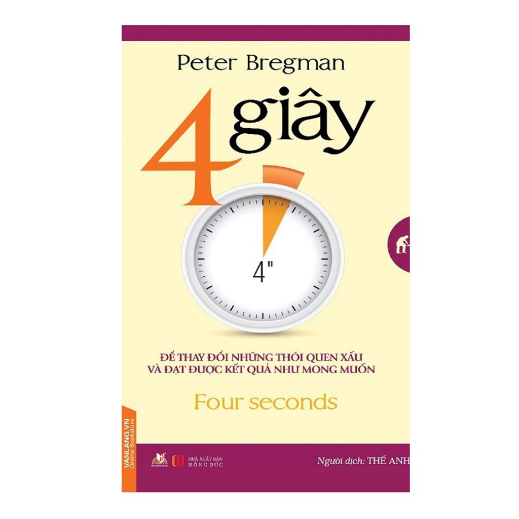 Sách -4 Giây - Để Thay Đổi Những Thói Quen Xấu