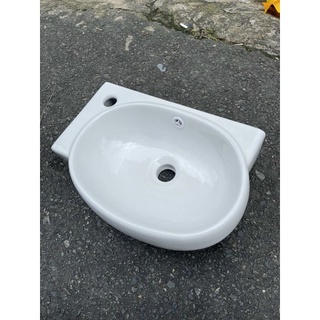 Lavabo sứ treo tường mini cao cấp