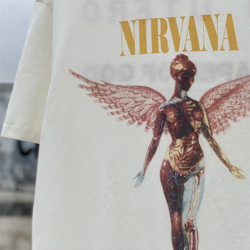 Áo Thun Tay Ngắn Cổ Tròn In Hình Thời Trang vintage Phiên Bản Giới Hạn