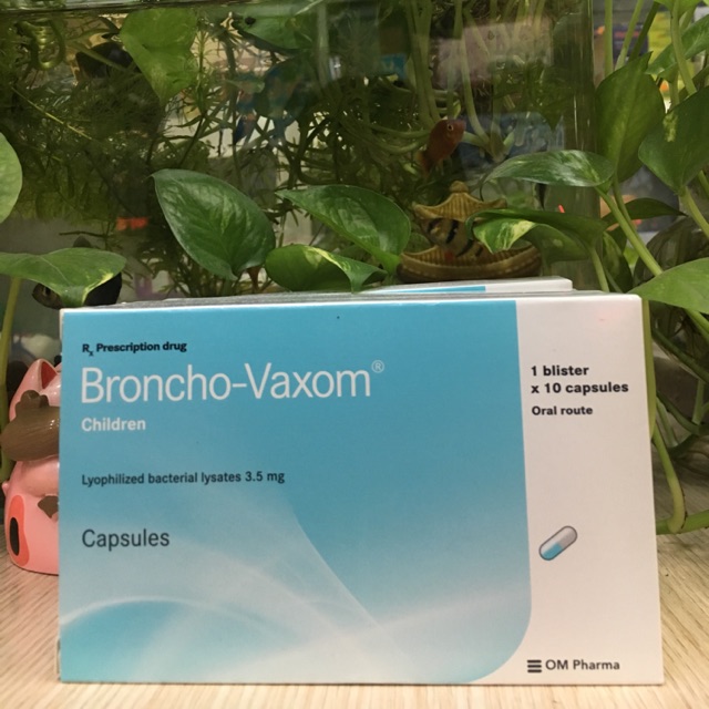 BRONCHO VAXOM children tăng cường chức năng miễn dịch