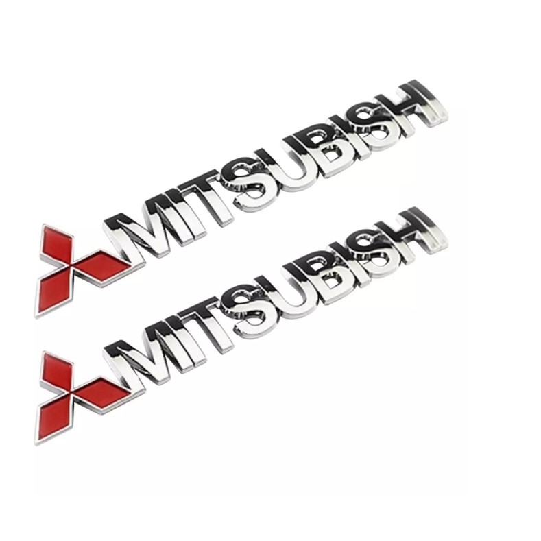 Logo 3d Dán Trang Trí Xe Hơi Mitsubishi