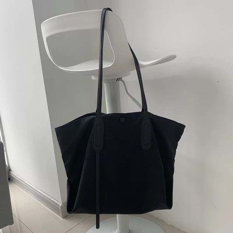 Túi tote bigsize thanh lịch unisex (có sẵn, vải chống thấm nước)