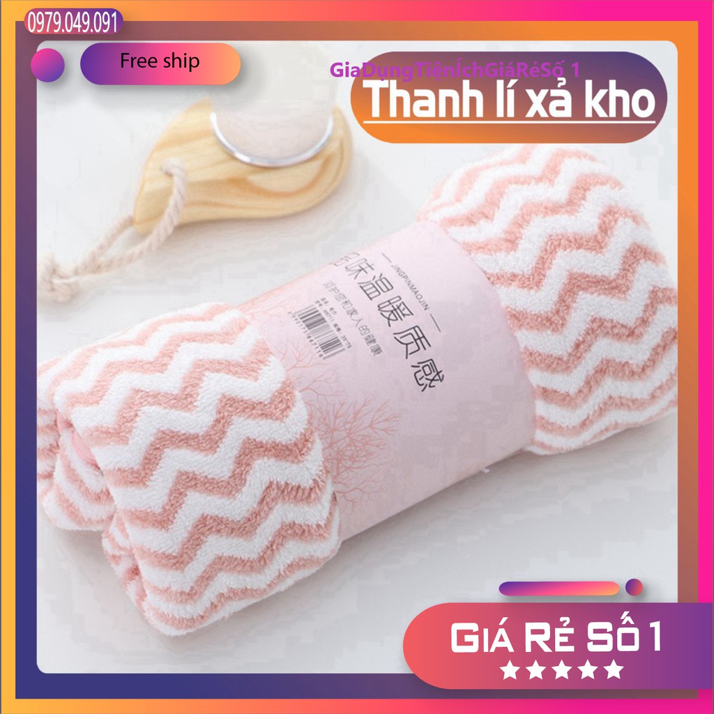 Khăn mặt Hàn Quốc cotton - Khăn Lông cừu siêu thấm nước-giá rẻ.