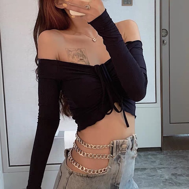 (Ảnh Thật) Quần Dây Xích Tôn Vòng Eo Mẫu Mới Hottrend Ngọc Trinh | BigBuy360 - bigbuy360.vn