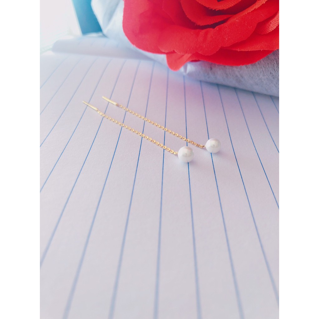 Bông tai nữ cao cấp,có giấy của tiệm