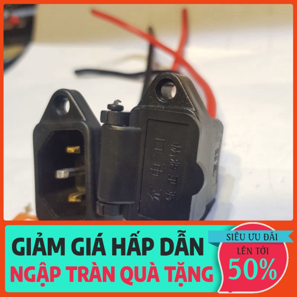 GIẮC SẠC VUÔNG CÓ NẮP KHÔNG NẮP XE ĐIỆN Electric Bike GIA HUY