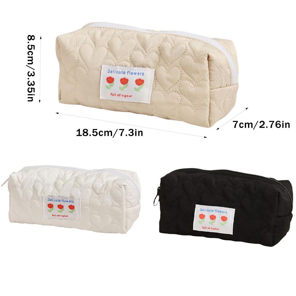 Túi Đựng Bút Chì / Mỹ Phẩm Sức Chứa Lớn Tiện Dụng Cho Học Sinh / Văn Phòng