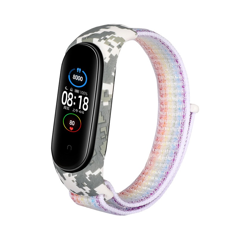 Dây Đeo Thay Thế Chất Liệu Silicon Màu Trơn Cho Xiaomi Mi Band 6/5/4/3 4/3 6/5