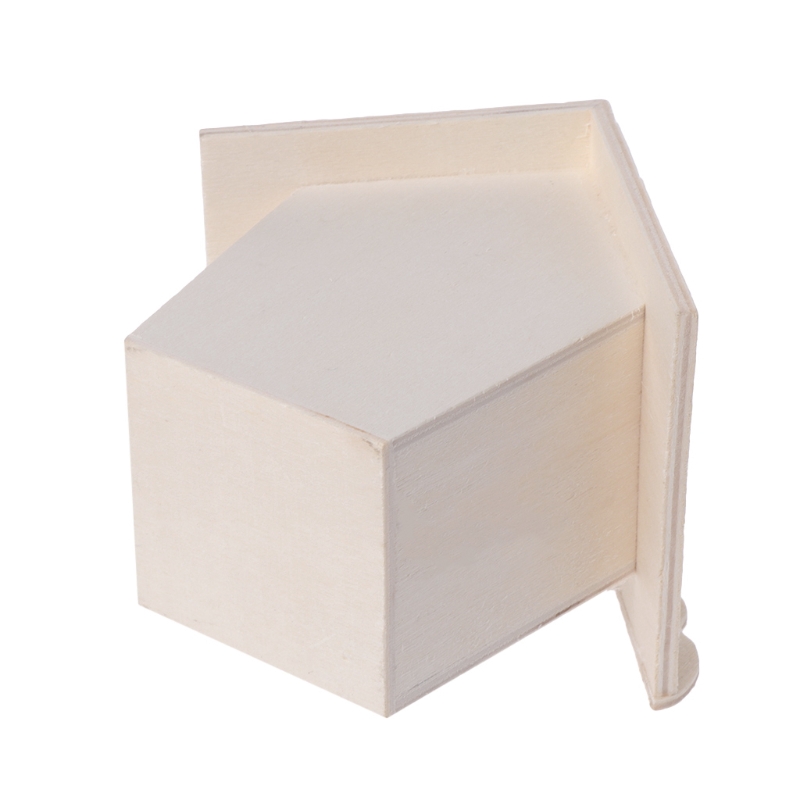 Tổ Chim Hình Ngôi Nhà Bằng Gỗ Tự Nhiên Tiện Dụng