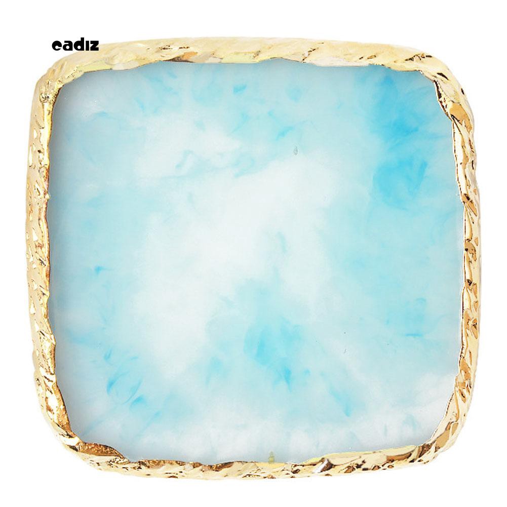 [Hàng mới về] Khay sơn móng 8.7cm x 8.7cm bằng nhựa resin thiết kế đẹp mắt