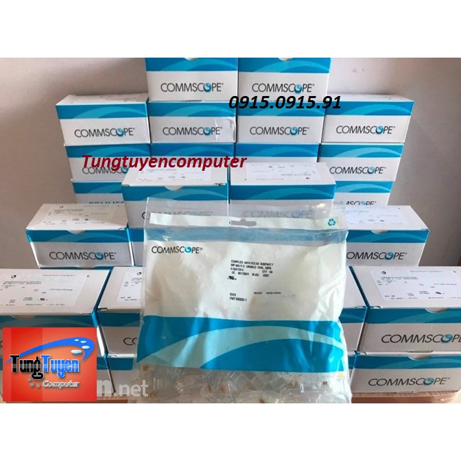 Hộp Mạng AMP Cat5, Cat6 Commscope Chính Hãng