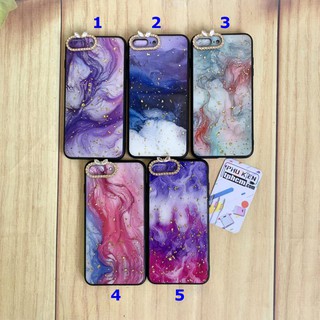 Ốp lưng iPhone 7 Plus - 8 Plus đính đá Viền camera cực Sang