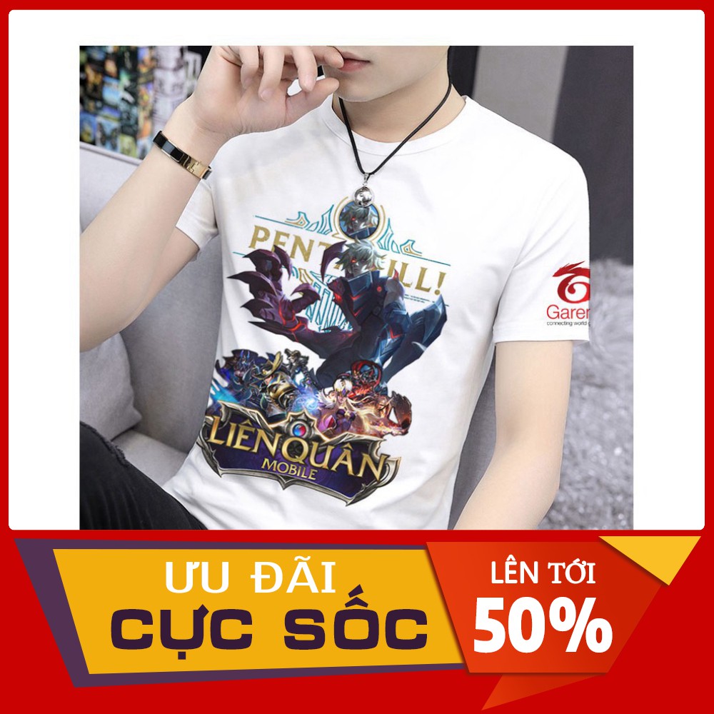 [Giá sỉ bán lẻ] Áo Thun Errol Liên Quân mobile Nam Nữ [Giá sỉ bán lẻ]