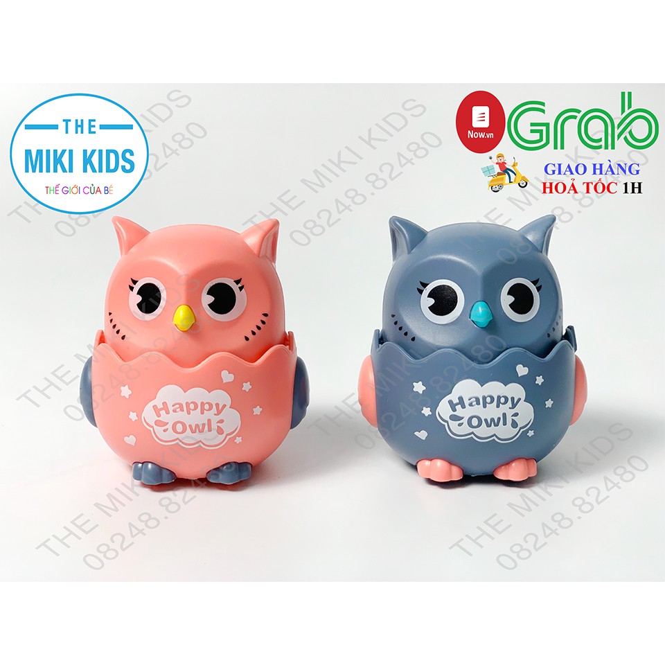 ĐỒ CHƠI VUI NHỘN CHIM CÚ MÈO CHẠY DÂY CÓT - THE MIKI KIDS