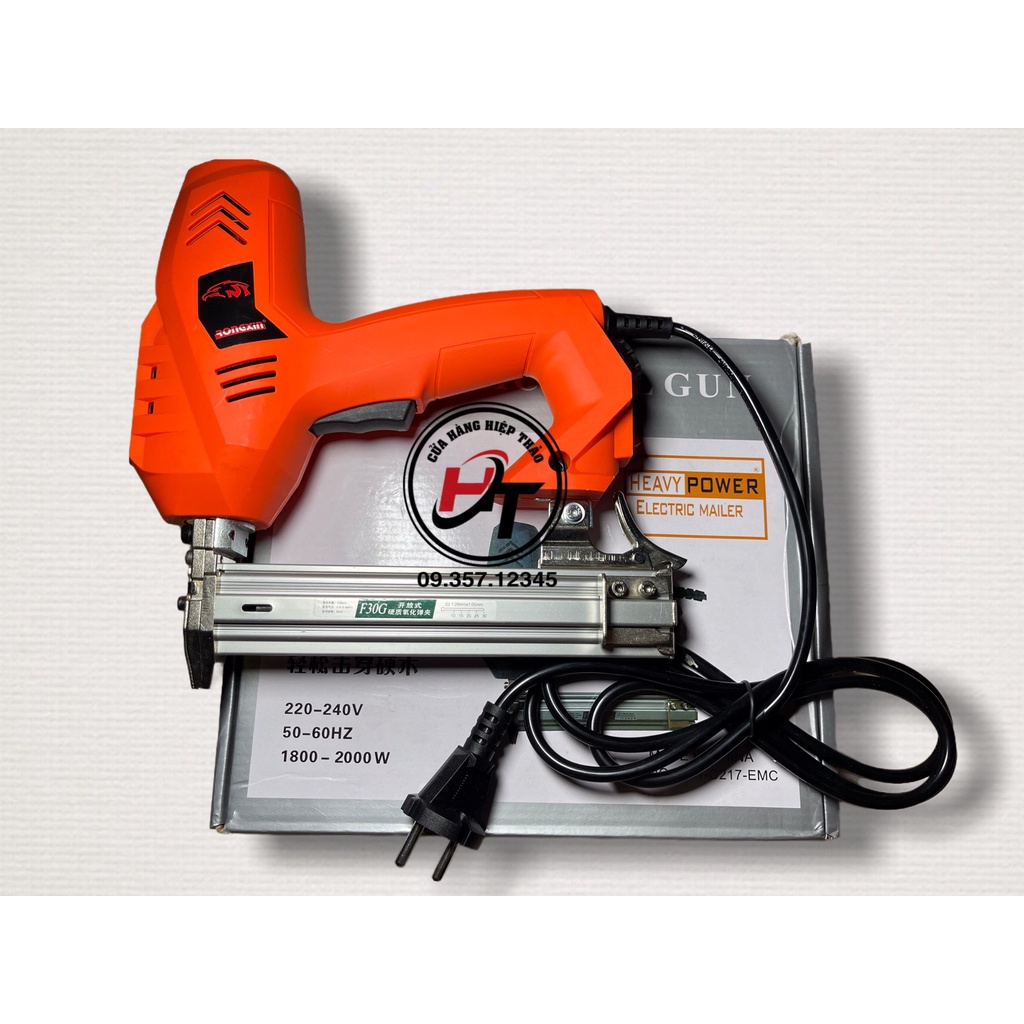 Súng bắn đinh gỗ F30 chạy điện 220v SBD-F30-D