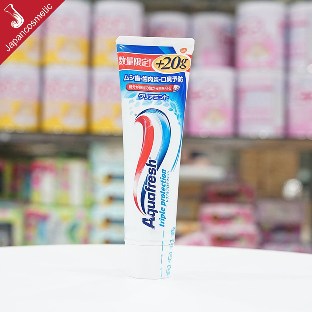 Kem đánh răng Aquafresh nội địa Nhật 160g