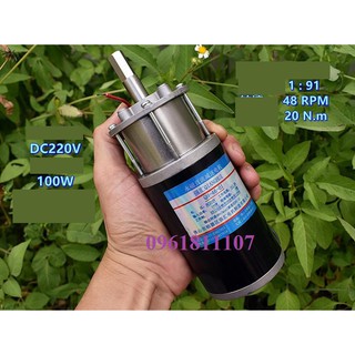 Motor giảm tốc 220V planetary 48 vòng